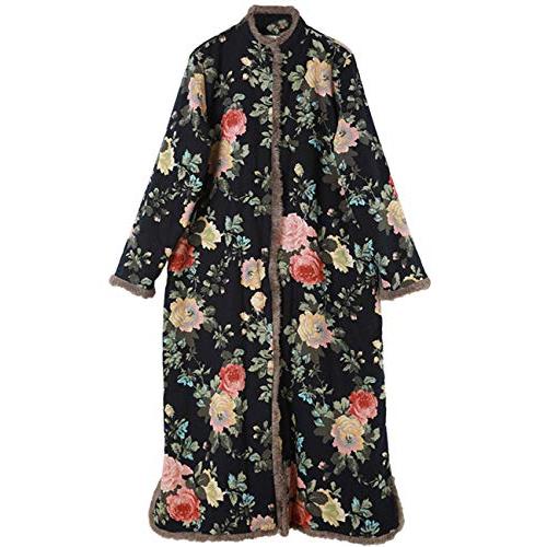 【並行輸入品】LZJN OUTERWEAR レディース US サイズ: Large カラー: ブルー LZJN Women's Warm Fleの画像