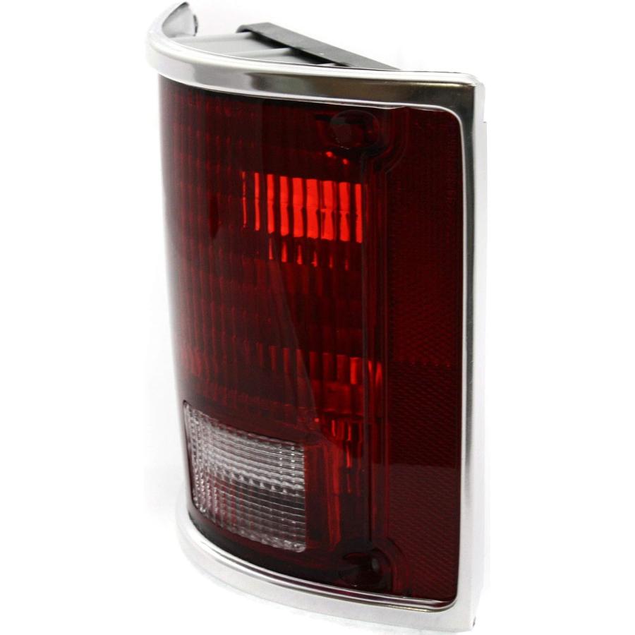 【並行輸入品】For Chevy Blazer Rear Tail Light 1978-1991 Driver Side w/Chrome trimの画像