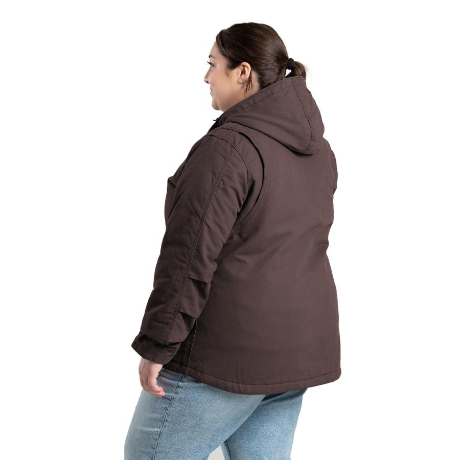 【並行輸入品】Berne OUTERWEAR レディース US サイズ: Large カラー: ブラウン Berne Women's Softsの画像