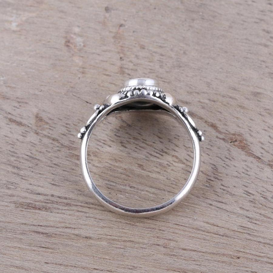 並行輸入品】NOVICA 職人 ハンドメイド ペリドット カクテルリング 
