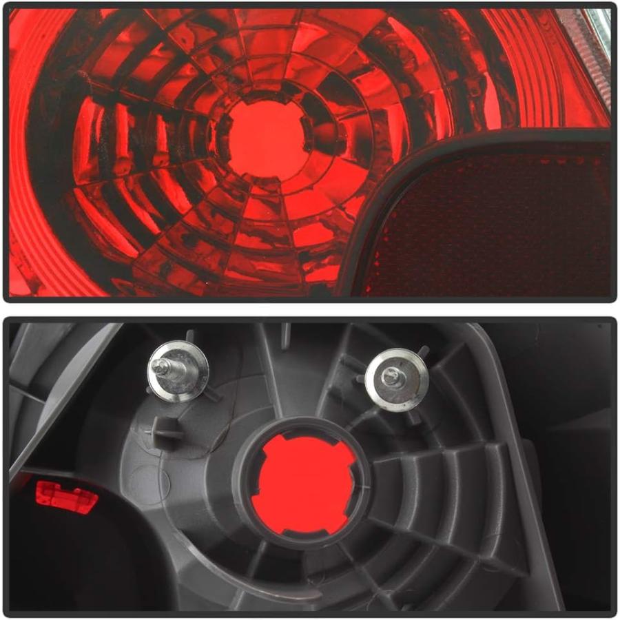 【並行輸入品】VIPMOTOZ Passenger Side OE-Style Red Lens Right Tail Light Housing Lの画像