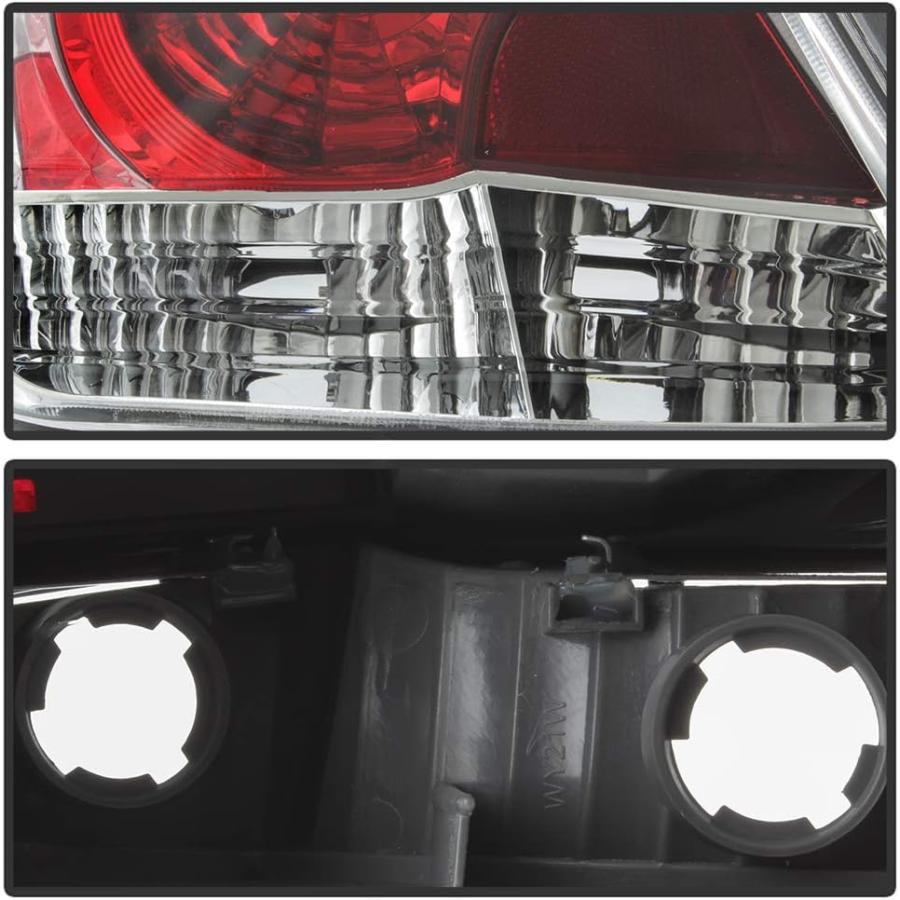 【並行輸入品】VIPMOTOZ Passenger Side OE-Style Red Lens Right Tail Light Housing Lの画像