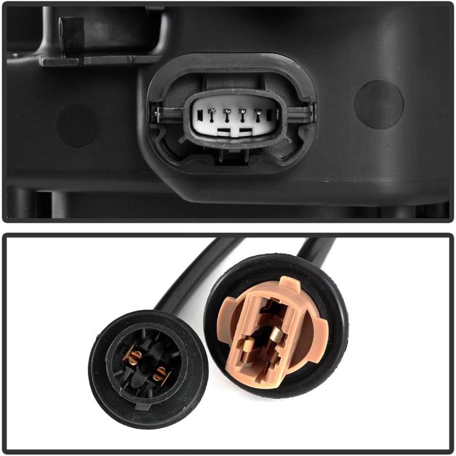 【並行輸入品】VIPMOTOZ Black Housing Projector Headlight Headlamp Assembly For 201の画像
