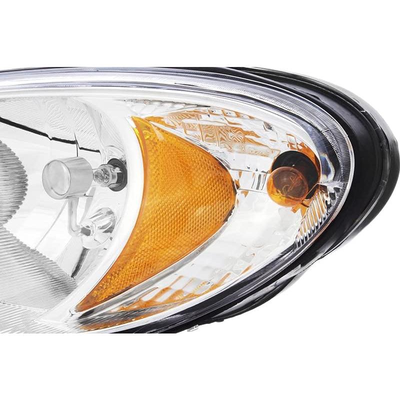 【並行輸入品】Gold Shrine For Chrysler Pt Cruiser Headlight 2006 2007 2008 2009 20の画像