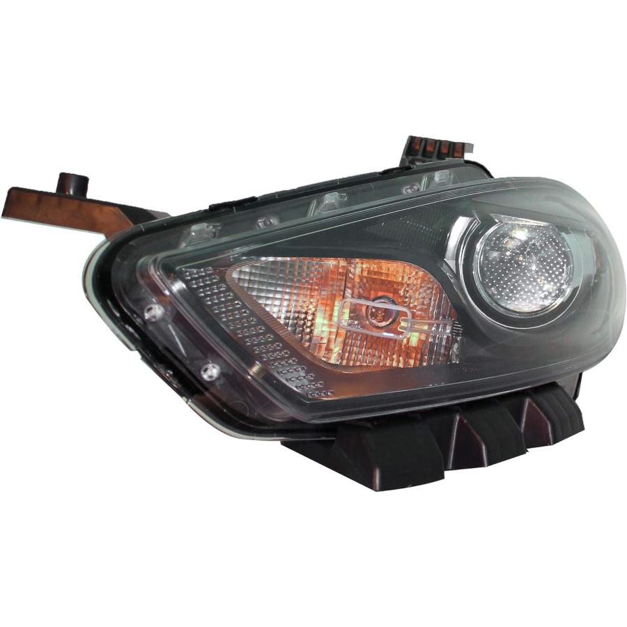 【並行輸入品】Gold Shrine For Dodge Dart Headlight Lamp 2013 2014 2015 Halogen Blaの画像