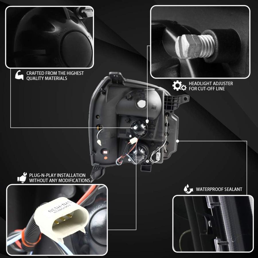 【並行輸入品】AUTOZENSATION Compatible with 2007-2014 GMC Yukon 2007-2014 GMC Yuko_3