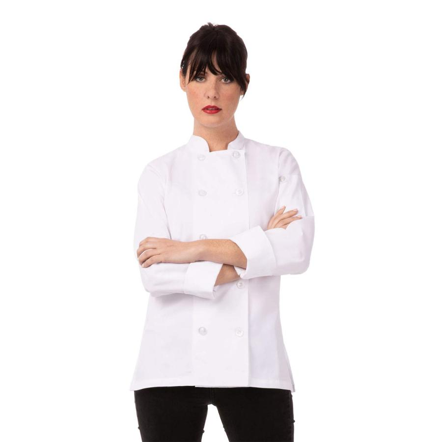 【並行輸入品】Chef Works Custom Womens Le Mans Chef Coat_3