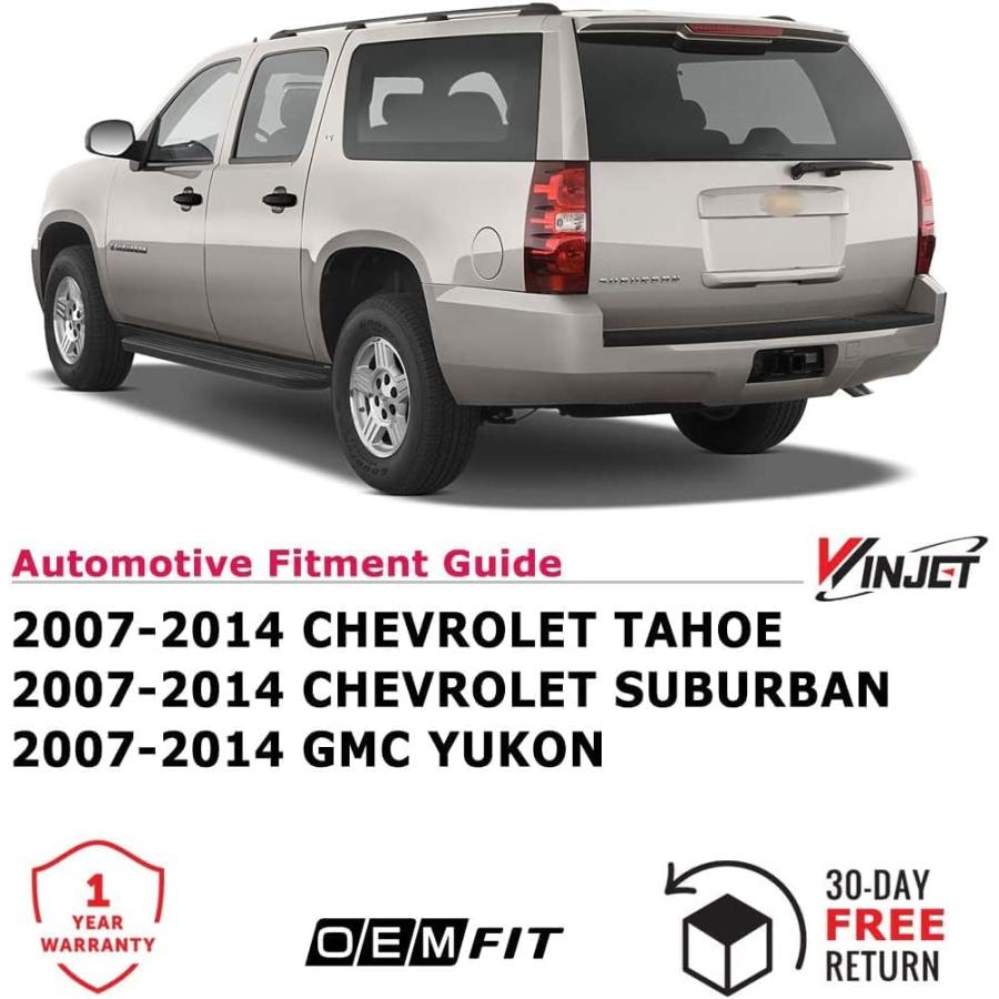 【並行輸入品】Winjet [2007-2013 Chevy Suburban Tahoe Yukon] LED シーケンシャル テールライト リアラの画像