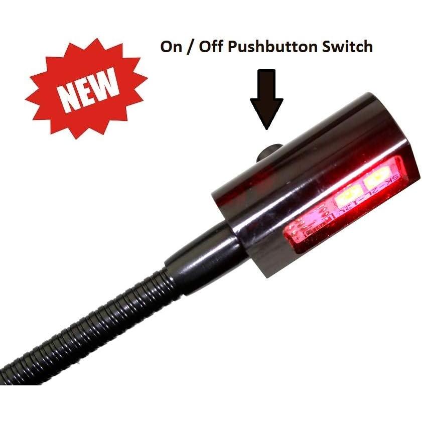 【並行輸入品】PilotLights Mini Gooseneck Panel Light with SWITCH  Map Light  Post_2