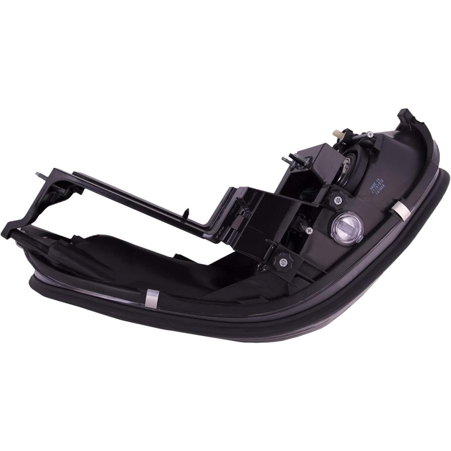 【並行輸入品】HEADLIGHTSDEPOT Buick Park Ave ヘッドライトセット ドライバー左助手席右ペア ブラックハウジングアセンブリの画像