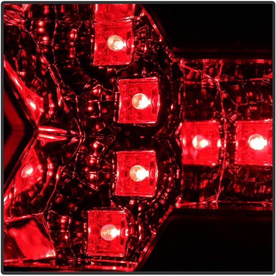【並行輸入品】ACANII - For 2010-2013 Chevy Camaro Black Lumileds LED Tail Lights Bの画像