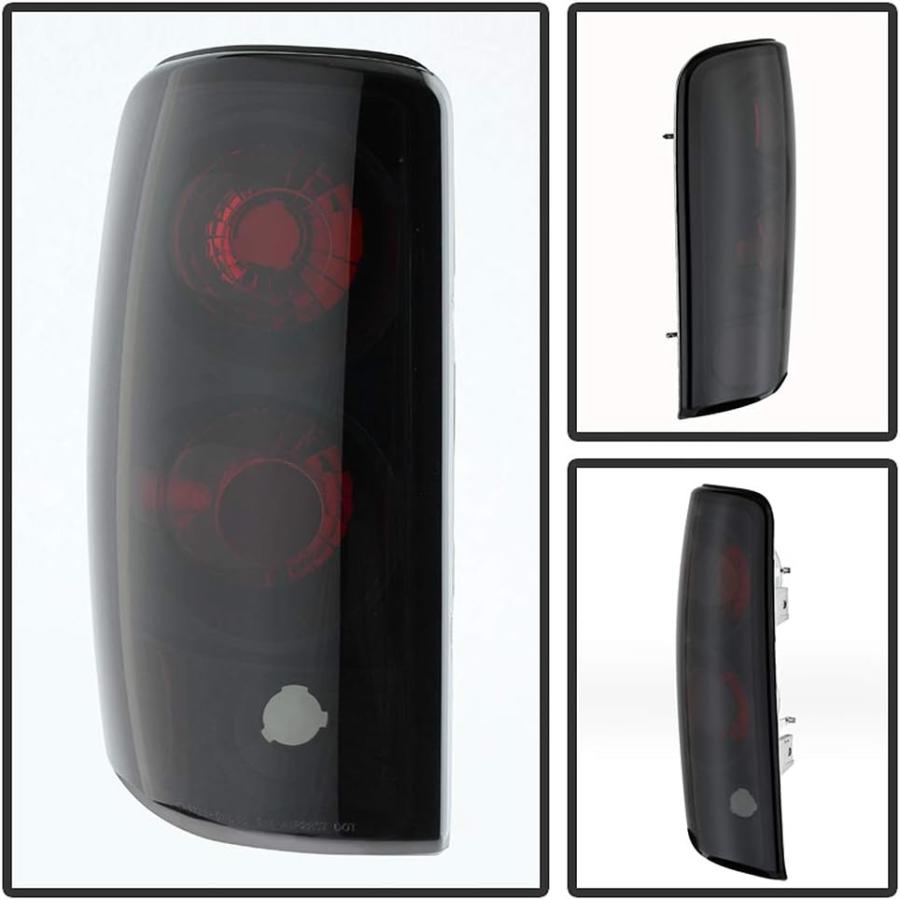 【並行輸入品】ACANII - For 2000-2006 GMC Yukon Suburban Chevy Tahoe Black Smoked T_1