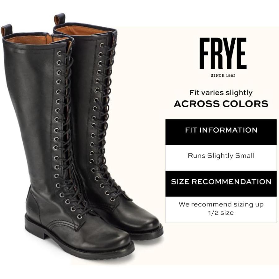 Frye レディース Veronica コンバットトールブーツ US サイズ: 8.5 M US カラー: ブラック　並行輸入品｜good-face｜02