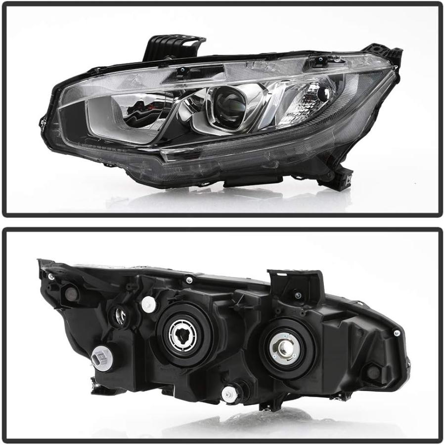 【並行輸入品】ACANII - For [Halogen Model] 2016-2021 Honda Civic Factory Style LEDの画像