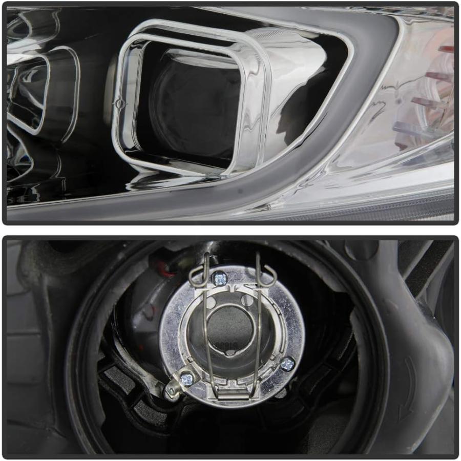 【並行輸入品】ACANII - For [HID Type] 2009-2014 Acura TSX LED DRL Tube Projector Hの画像