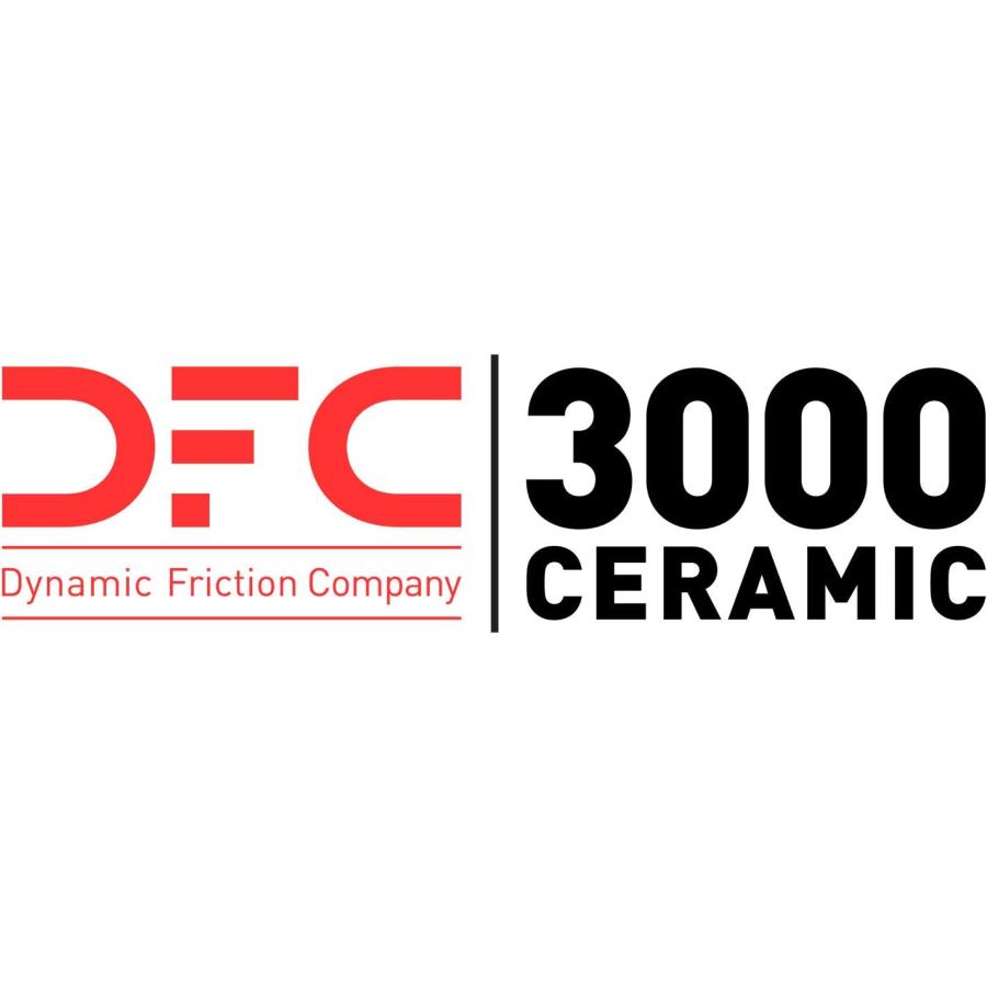 【並行輸入品】リアセット Dynamic Friction Company 3000 セラミック ブレーキパッド 1310-2081-00の画像