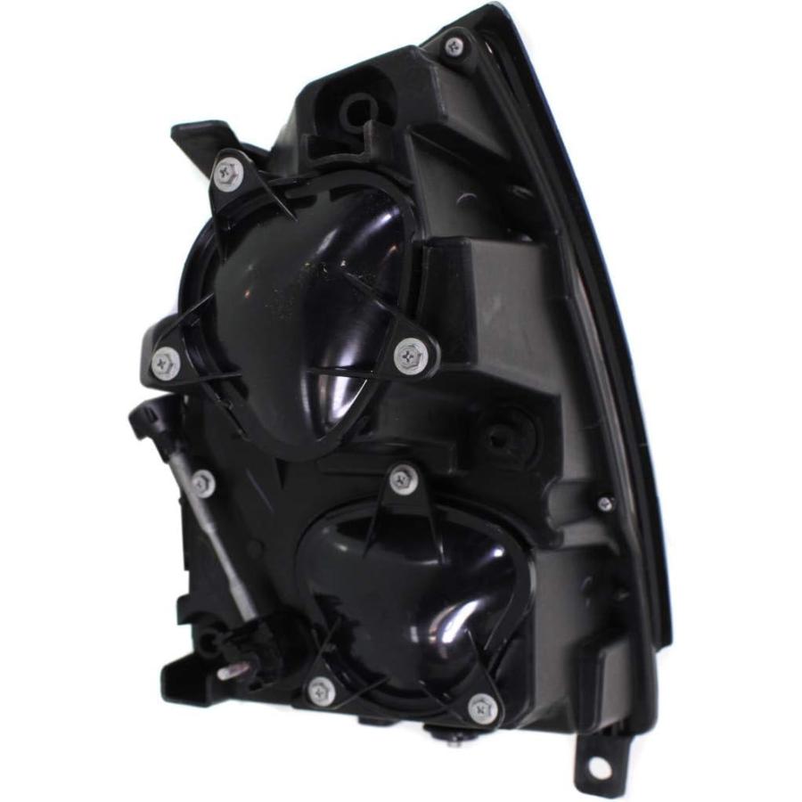 【並行輸入品】CarLights360: 2008-2014 Cadillac CTS ヘッドライトアセンブリ 助手席側 電球付き DOT認定 GM2の画像