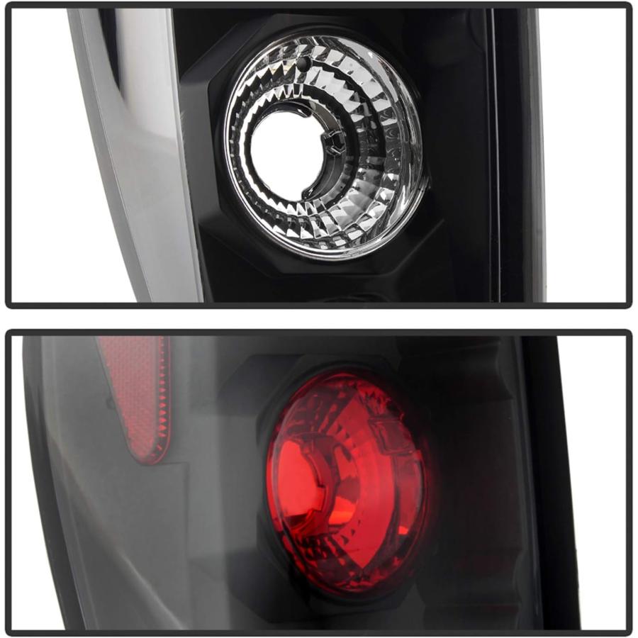 【並行輸入品】AKKON - 04-12 シボレー コロラド GMC キャニオン ピックアップトラック ブラック リアテールライト + LED 3番目の画像