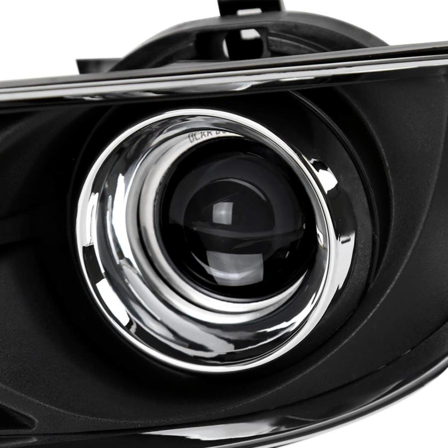 【並行輸入品】Spec-D Tuning Smoke Lens Fog Lights + H11 Bulbs + Switch Included Coの画像