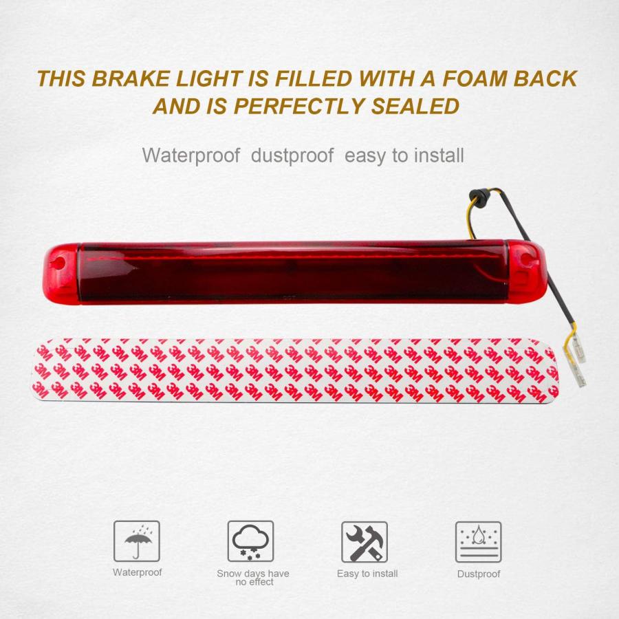 【並行輸入品】Chevy Suburban/GMC Yukon Tahoe/Hummer H2 3rd Brake Light LED Center_5