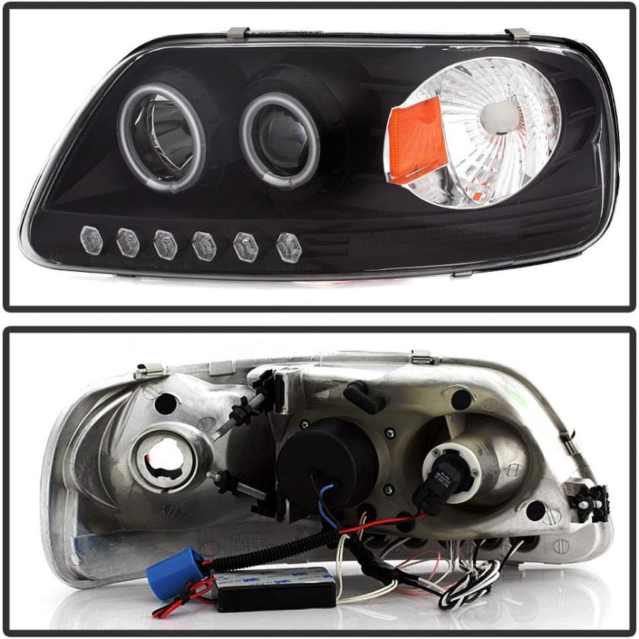 【並行輸入品】ACANII - 1997-2003 フォード F150 1997-2002 Expedition LED CCFL Haloリング ブ