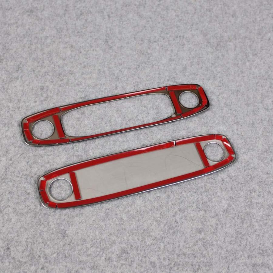 【並行輸入品】Rqing テスラモデル3 2017 2018 2019用 インテリア フロント + リアトップ リーディング ライト カバートリム ブ_5