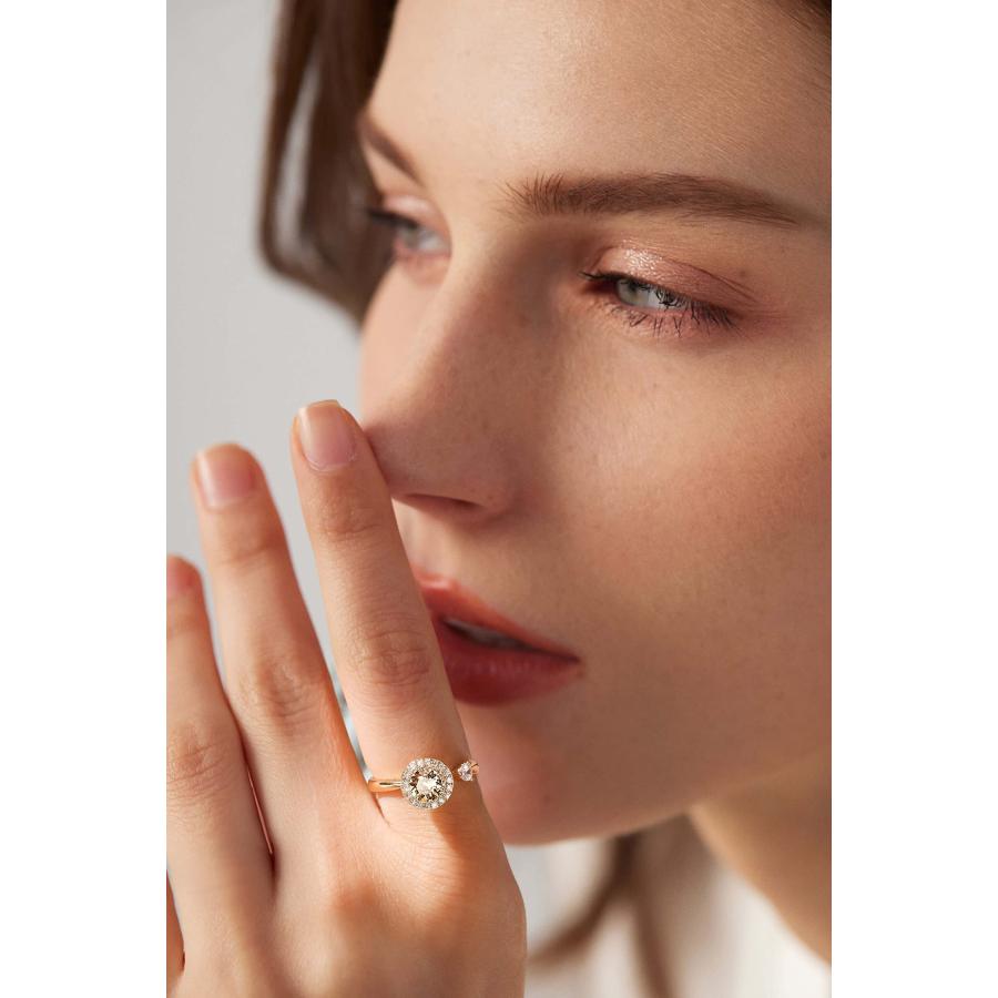 【並行輸入品】Fonsalette Fidget Ring Birthstone Rings for Women Thumb Rings Fi_3