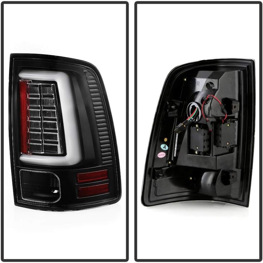 【並行輸入品】[2009-2018 Dodge RAM 1500 2500 3500 ピックアップトラック白熱モデル用] オールブラック OLED ネの画像