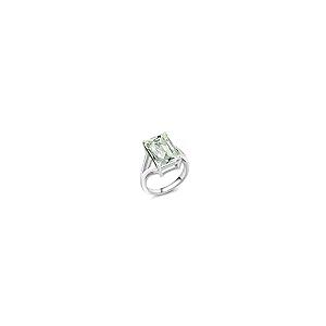 【並行輸入品】[Gem Stone King] 6.60カラット 天然 プラジオライト (グリーンアメジスト) 指輪 リング レディース シルバ_2