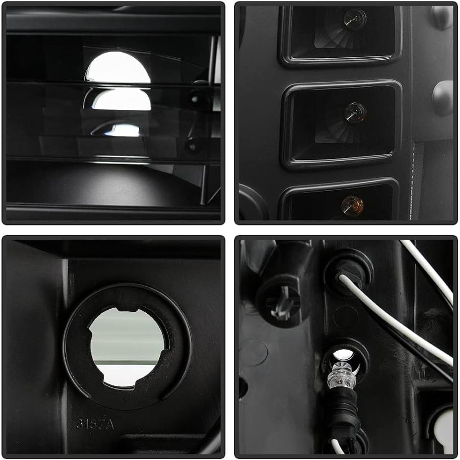 【並行輸入品】[For 2007-2013 GMC Sierra 1500 2500HD 3500HD Pickup Truck] All Black_3