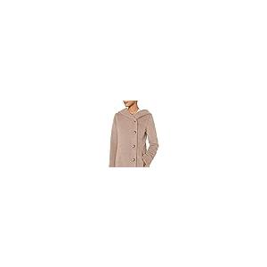 【並行輸入品】Cole Haan レディース アルパカブレンド ドロップショルダーコート US サイズ: 2 カラー: ベージュ Cole Haの画像