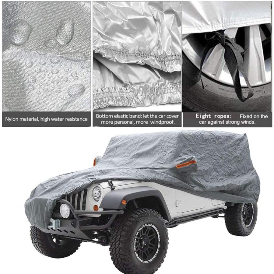 【並行輸入品】Big Ant カーカバー Jeep Wrangler 4ドア JK Unlimited Sport/Sahara/Rubicon専用_1