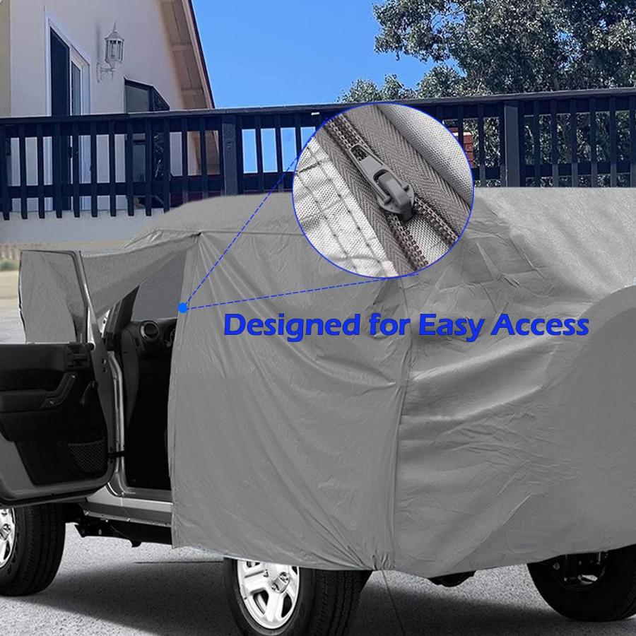 【並行輸入品】Big Ant カーカバー Jeep Wrangler 4ドア JK Unlimited Sport/Sahara/Rubicon専用_2