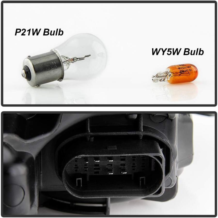 【並行輸入品】ACANII - For [Halogen Model] 2012 2013 2014 Ford Focus w/Black Trimの画像