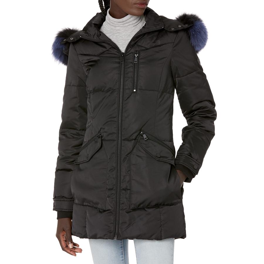 MADUSONマディソン』フォックスファー付きロングコート