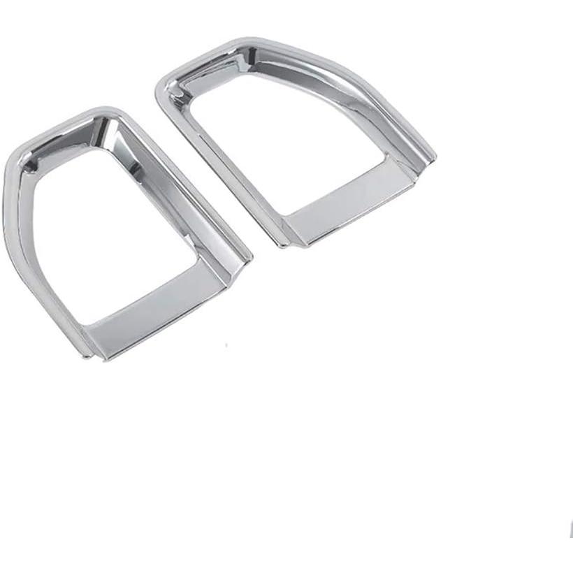 【並行輸入品】YOUNGERCAR カバー 2018 2019 ジープラングラー JL クローム ABS Rear Fog Light Cover シの画像