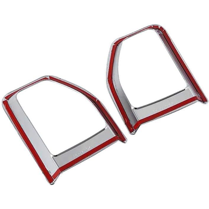 【並行輸入品】YOUNGERCAR カバー 2018 2019 ジープラングラー JL クローム ABS Rear Fog Light Cover シの画像