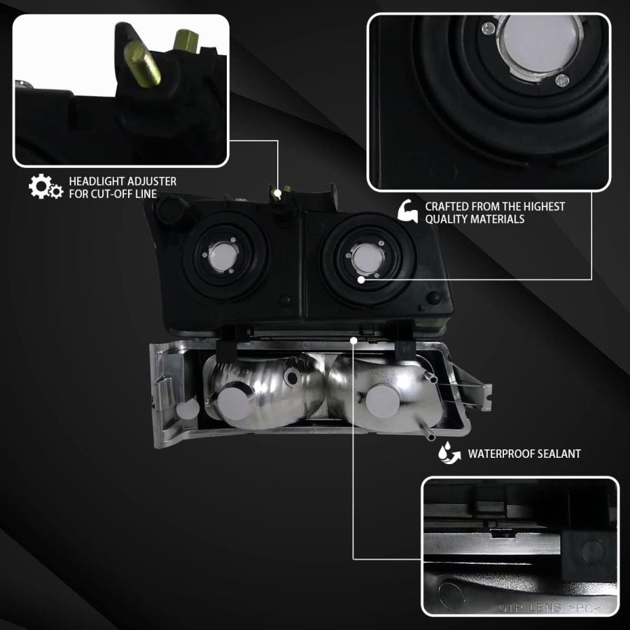 【並行輸入品】AUTOZENSATION Compatible with 2003-2007 Chevy Silverado 2003-2006 Chの画像