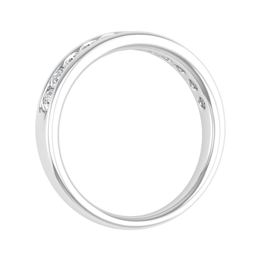 【並行輸入品】1/2カラット チャネルセット ダイヤモンド 結婚指輪 14Kゴールド 1/2 Carat Channel Set Diamondの画像
