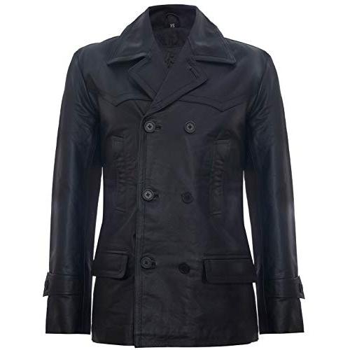 【並行輸入品】Infinity Leather OUTERWEAR メンズ US サイズ: Medium カラー: ブラック Mens Blacの画像