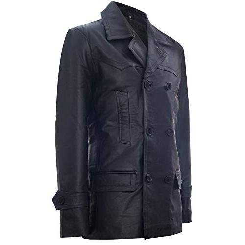 【並行輸入品】Infinity Leather OUTERWEAR メンズ US サイズ: Medium カラー: ブラック Mens Blacの画像