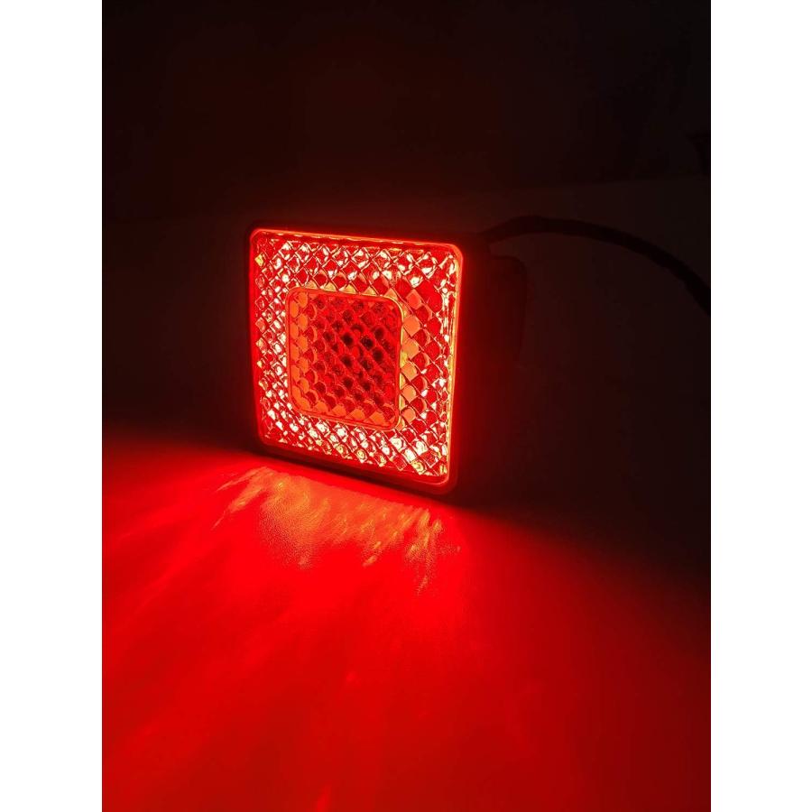 【並行輸入品】Roane Designs 3インチ LED 牽引ヒッチカバーライト - 2インチのレシーバーヒッチ/ドライブ/ブレーキ/リバーストレーの画像