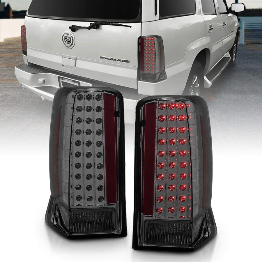 【並行輸入品】AmeriLite スモークLEDブレーキテールライトセット 助手席と運転席側　_1