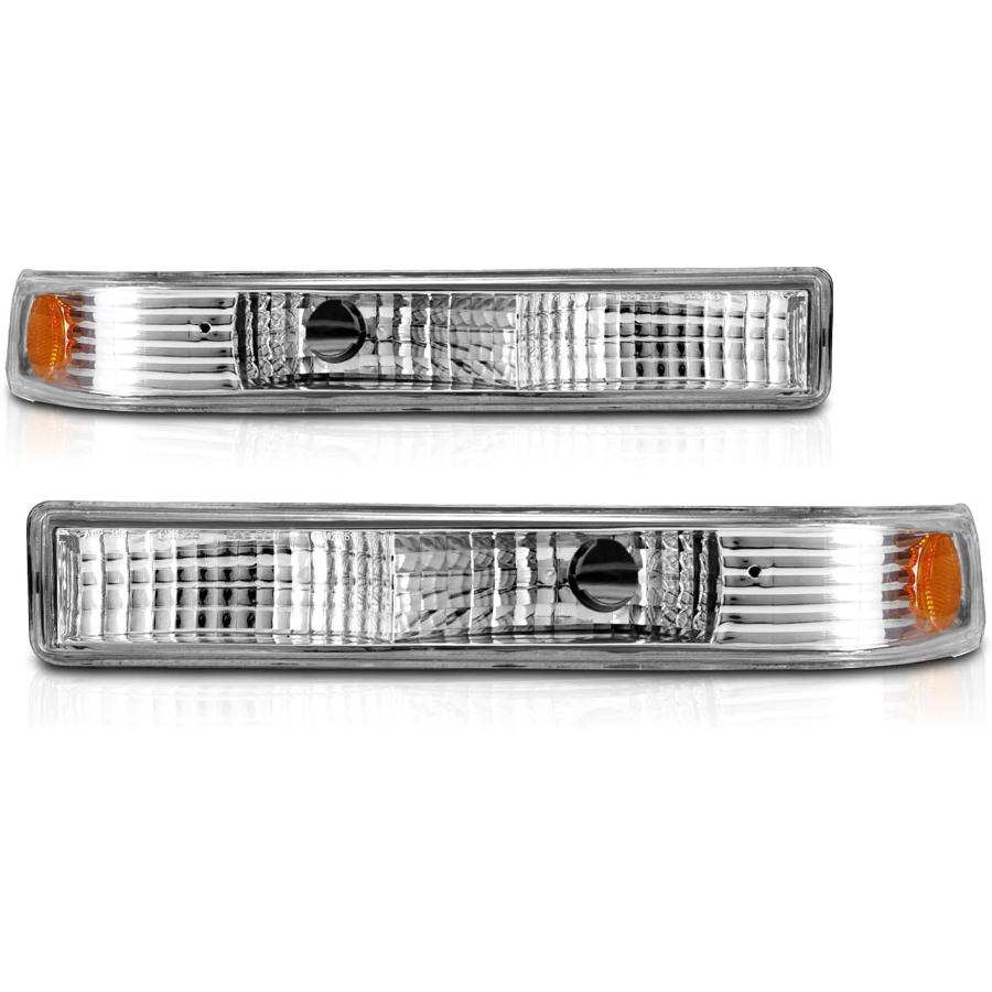 【並行輸入品】AmeriLite Parking/Signal Lights Euro Amber for Chevy S10 / Blazer -_1