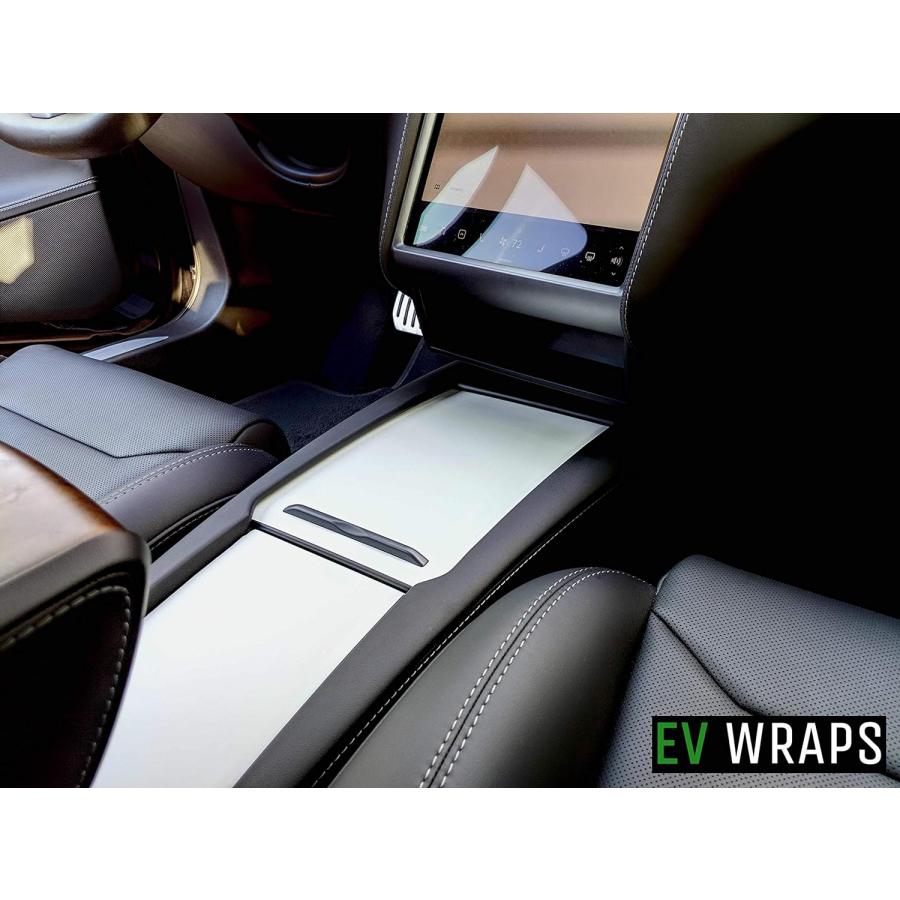 EV Wraps Tesla モデルSとXセンターコンソールラップ - テスラ 