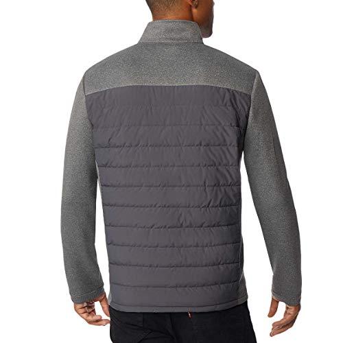 【並行輸入品】32 DEGREES メンズ ミックス メディアジャケット US サイズ: Large カラー: グレイ 32 Degrees Mの画像