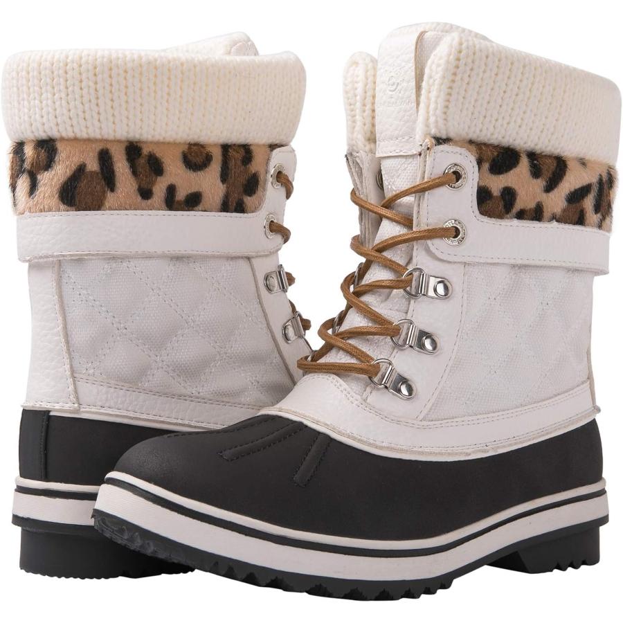 GLOBALWIN Snow Boots For Women White Women's Winter 9M 並行輸入品 : GoodFace ...