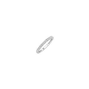 【並行輸入品】1/2 カラット ダイヤモンド 3/4 エタニティ 結婚指輪 14K ゴールド   IGI認定 1/2 Carat Diamondの画像