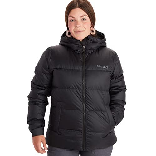 【並行輸入品】MARMOT Women's Guides Down Hoody Jacket, Black, Mediumの画像