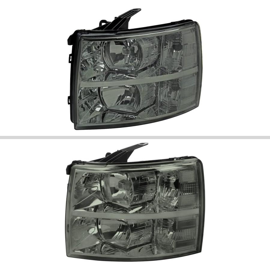 【並行輸入品】Carpartsinnovate For Chevy 07-14 Silverado 1500 2500 3500 Pickup Smoの画像